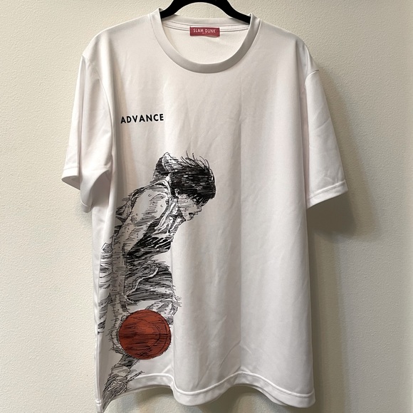 Brand new slam dunk athletic t-shirt (Rukawa Kaede) size M - Picture 1 of 2